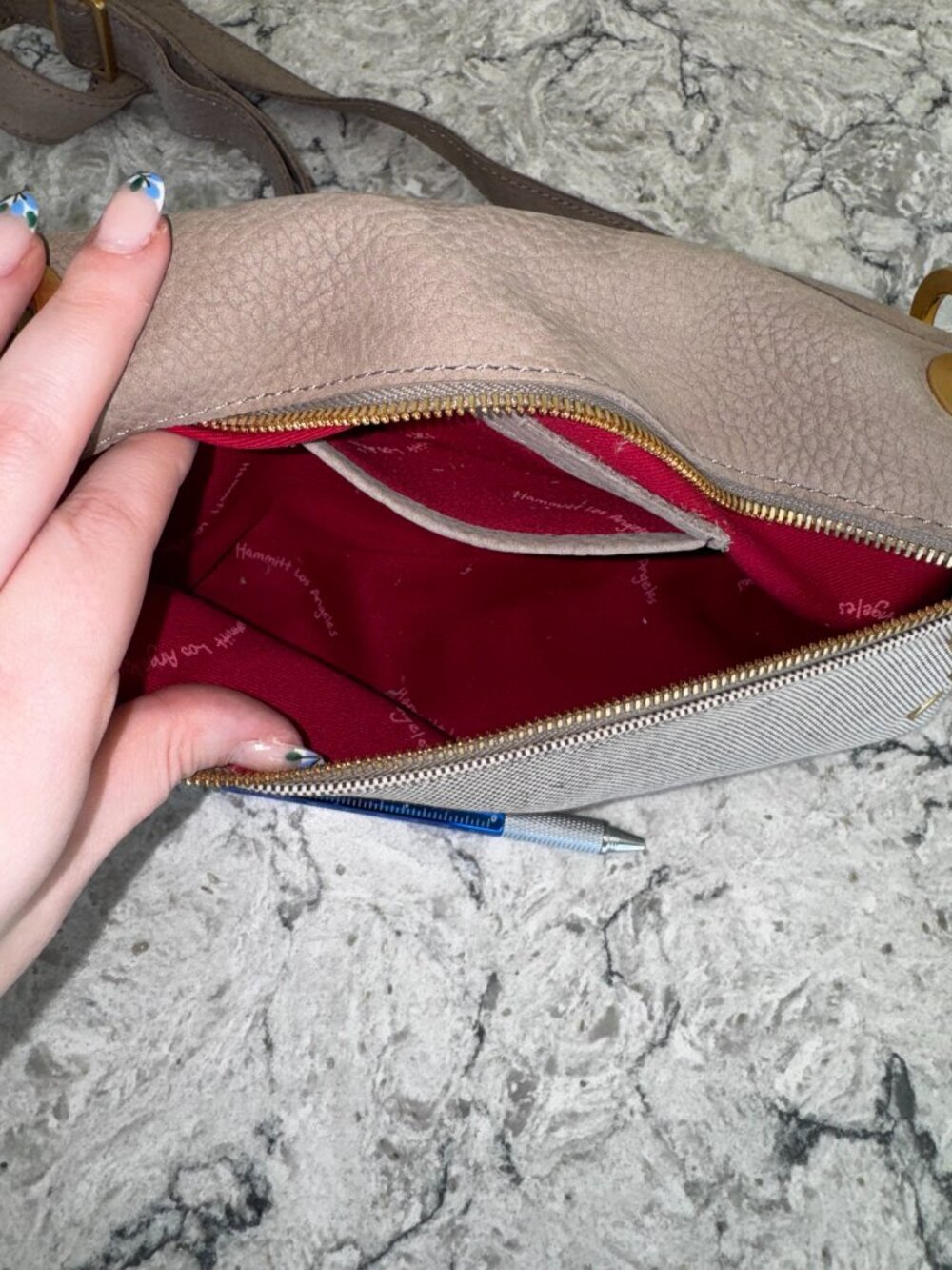 Hammitt Tan Crossbody Purse and Wallets - Picture 6 of 8